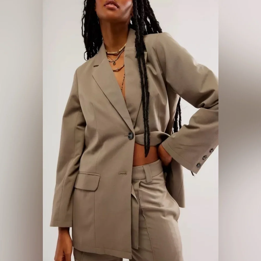 NWT Free People, Sheer Soul Suit Set, 2PC SET SZ 4